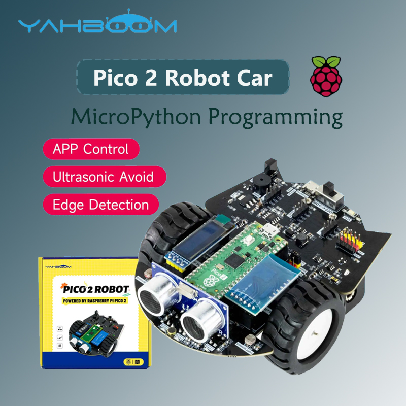 Robot Car Kit - Yahboom raspberry pi pico 2 robô