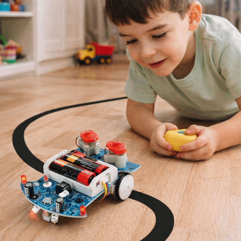 Line Follower Robot - Kit DIY de Carro com Rastreamento