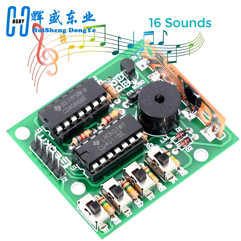 Line Follower Robot - 16 caixa de som de música-16