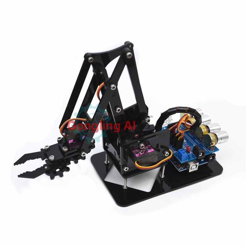 Servo Sg90 - Braço Robótico Mecânico SG90 com 4