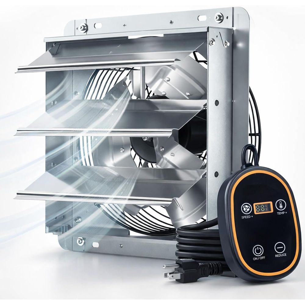 Dc Motor - Ventilador de Exaustão Inteligente de 12''