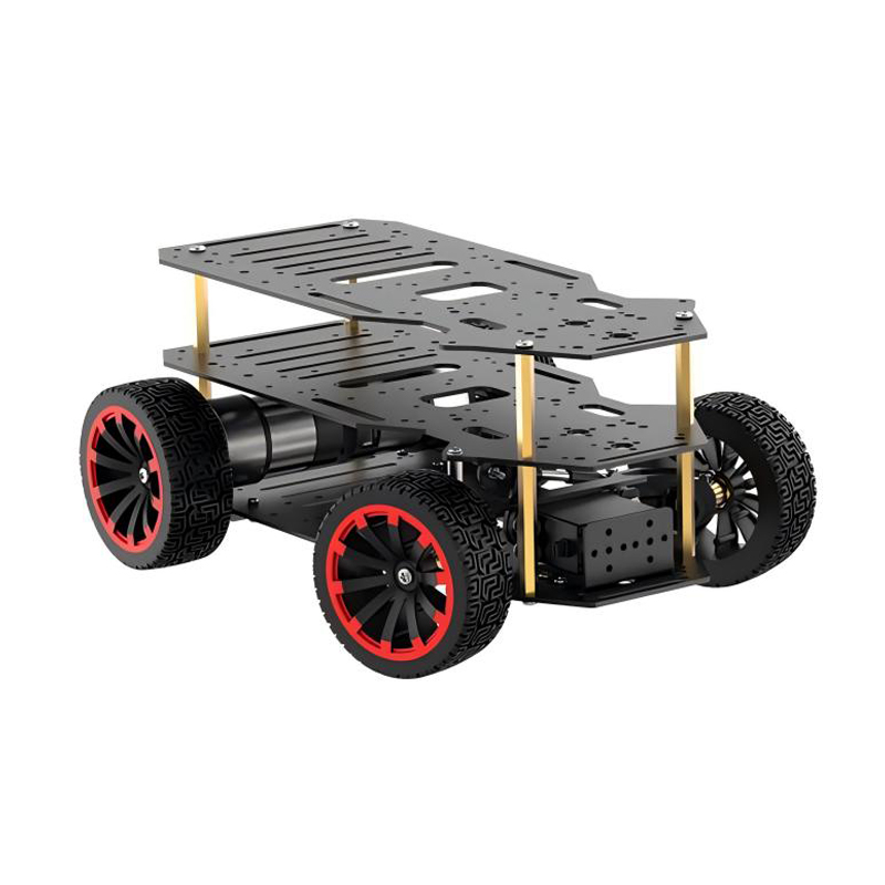 Tracked Robot Chassis - Kit programável 4WD Robot Car, Metal
