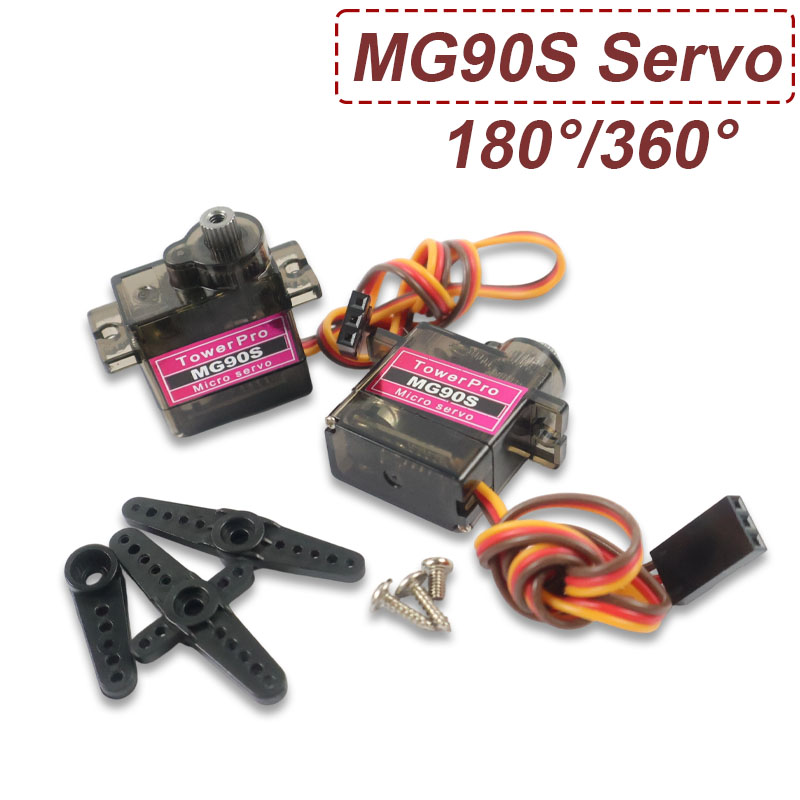 Servo Sg90 - 1/2/4 Peças SG90 MG90S 9g Mini
