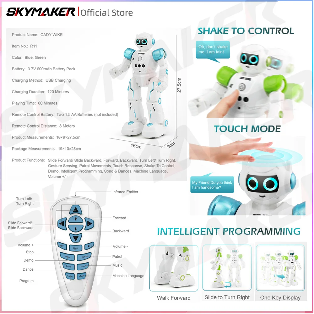 JJRC R11 RC Robô com Sensoriam - Line Follower Robot avaliação e preço