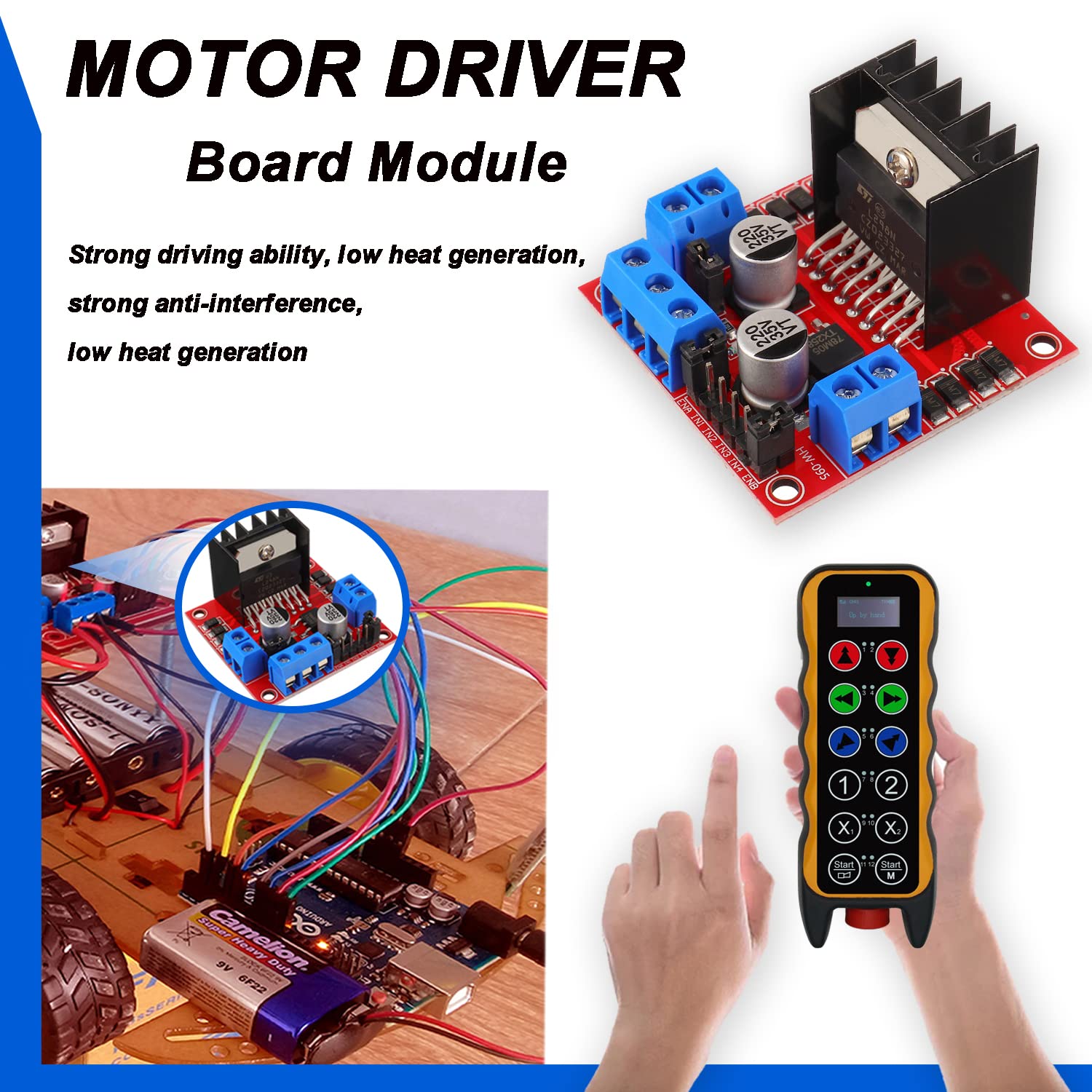Placa controladora de acioname - L298N Module avaliação e preço