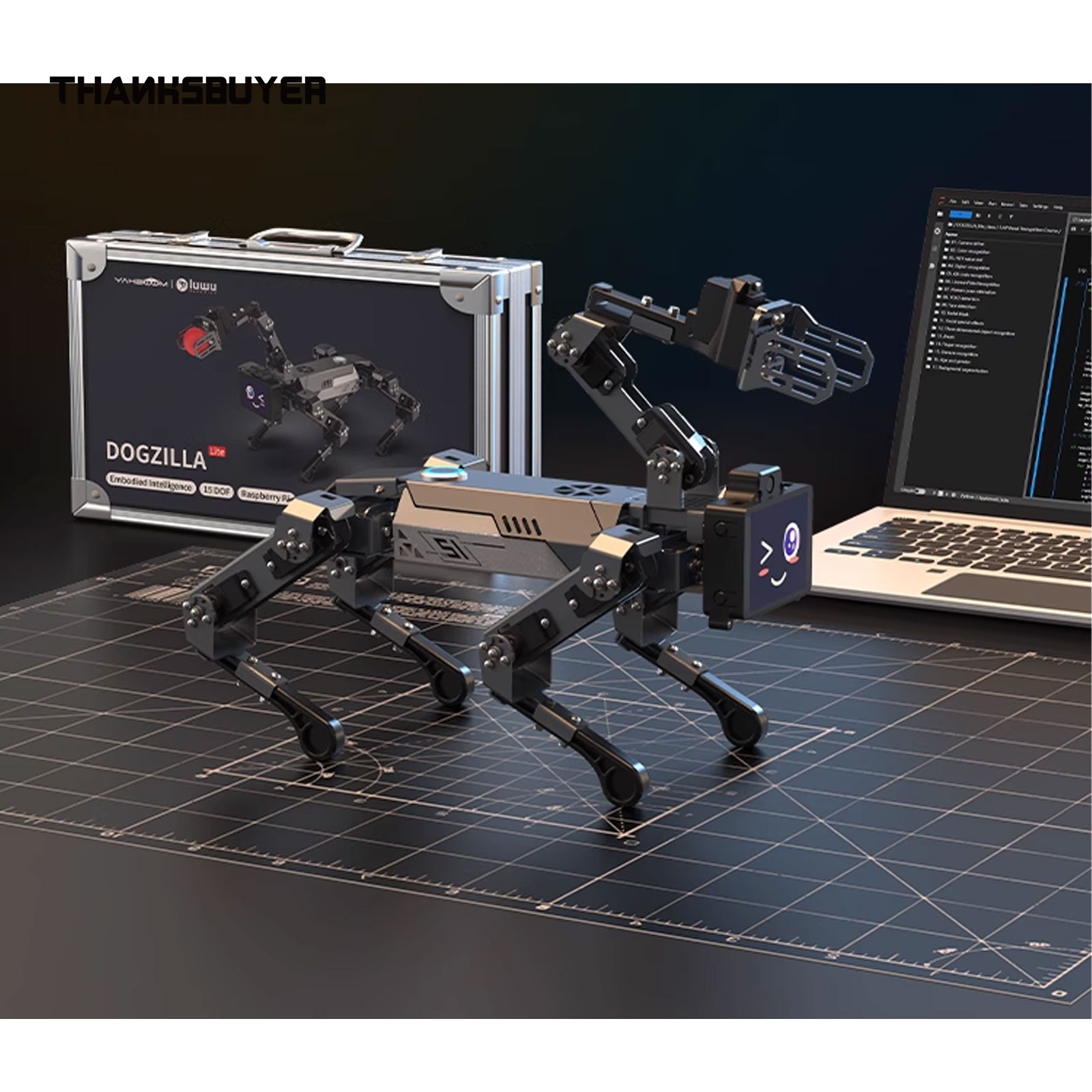 DOGZILLA-Lite 15DOF AI Biônico - Robot Arm Metal avaliação e preço