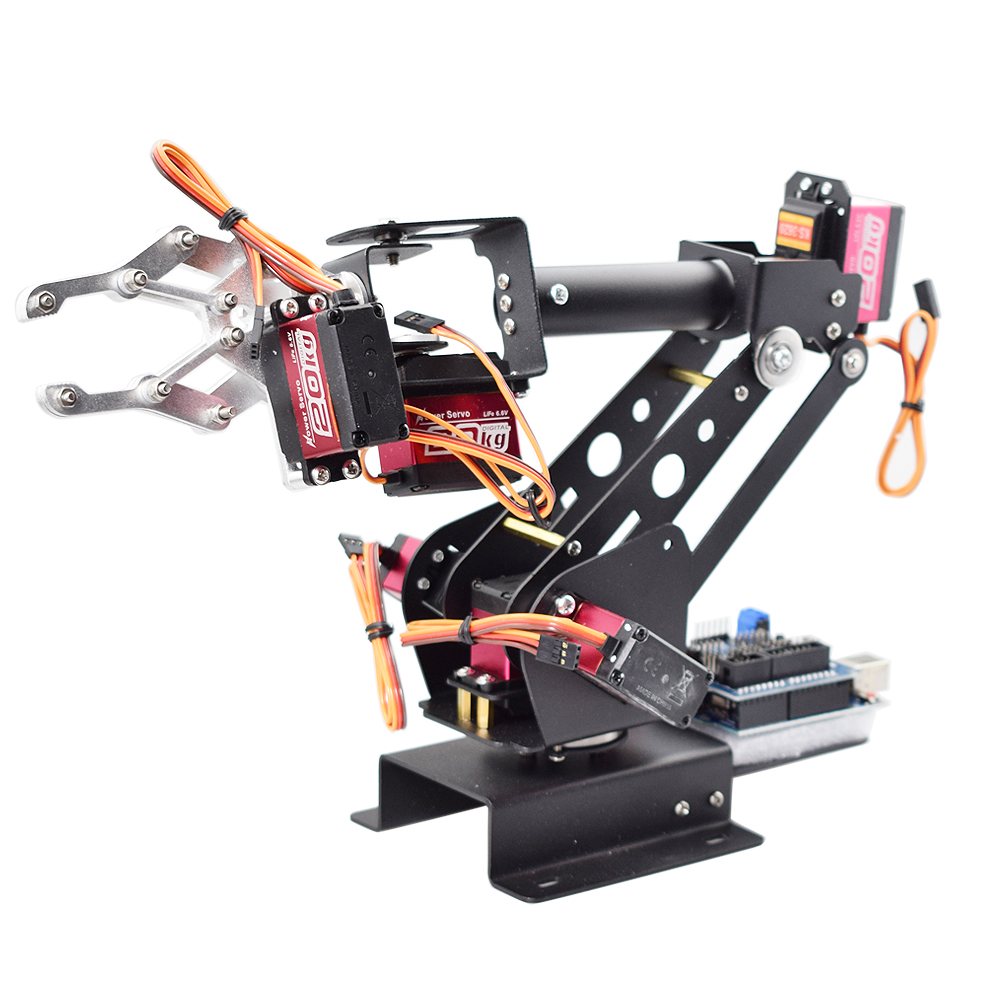 Braço Robótico de 6 DOF com Ga - Robot Gripper avaliação e preço