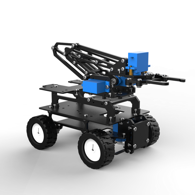 Acrílico 4wd robô carro motor  - Tracked Robot Chassis avaliação e preço