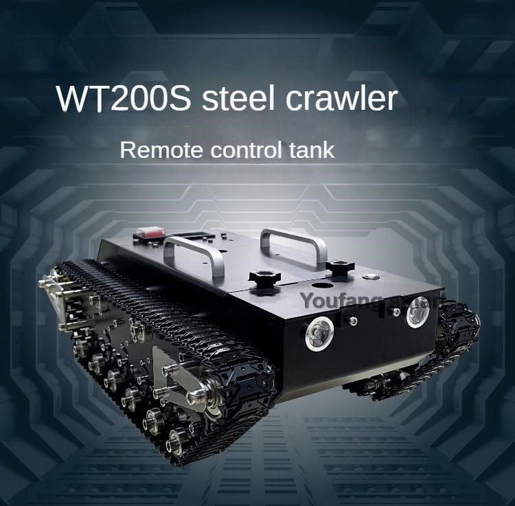 30kg de carga rc tanque chassi - Tracked Robot Chassis avaliação e preço