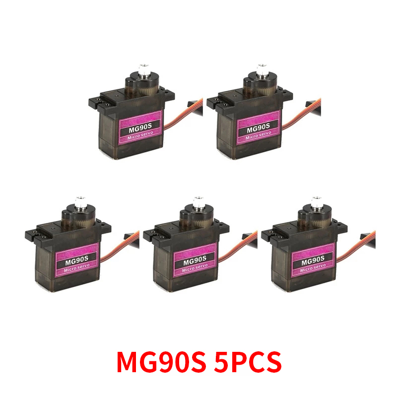 MG90S Metal Gear RC Micro Serv - Servo Sg90 avaliação e preço