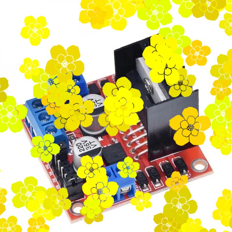 1/2/5 pces l298n módulo de pla - L298N Module avaliação e preço