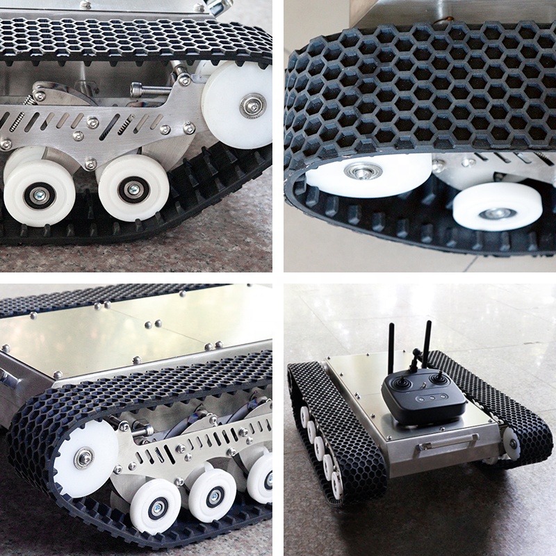Plataforma Robótica de Esteira - Tracked Robot Chassis avaliação e preço