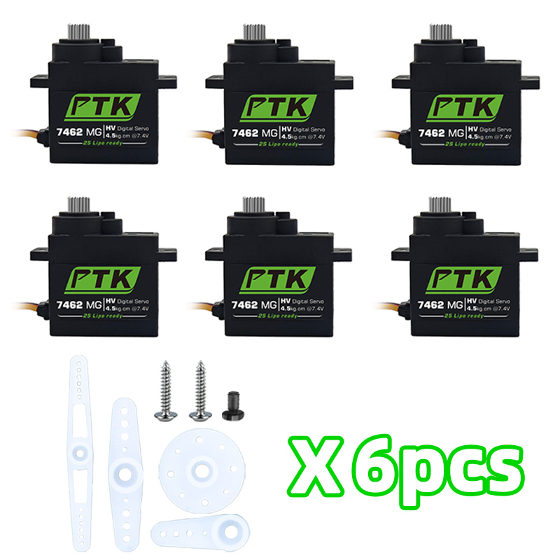 PTK 7462W MG Metal gear 9g mic - Servo Sg90 avaliação e preço