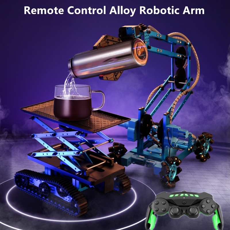 Carro Robótico RC Multifuncion - Robot Arm Metal avaliação e preço