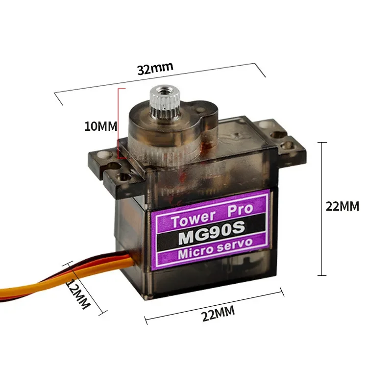 Sg90/mg90s 9g micro servo digi - Servo Sg90 avaliação e preço