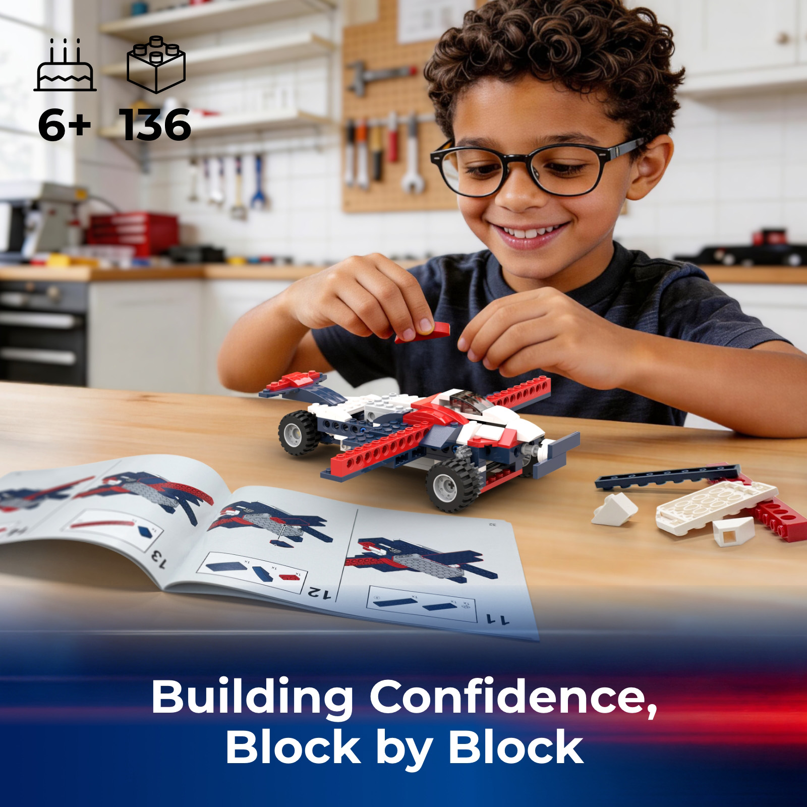 Conjunto de Blocos de Construç - Robot Car Kit avaliação e preço